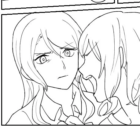 妹に叱られてキュッとなる紗夜さん 