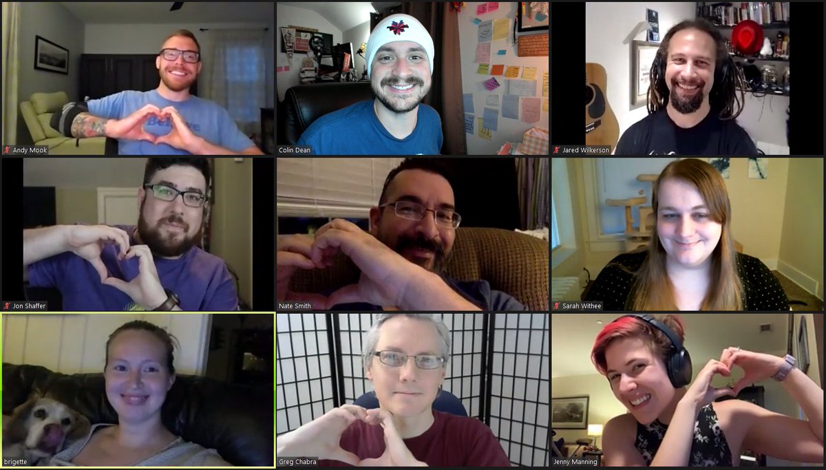 HeartifactsConf's tweet photo. We got a #Heartifacts organizer pic with almost the whole team! 

See the image alt text for names. https://t.co/K0Iy7AJ9VX