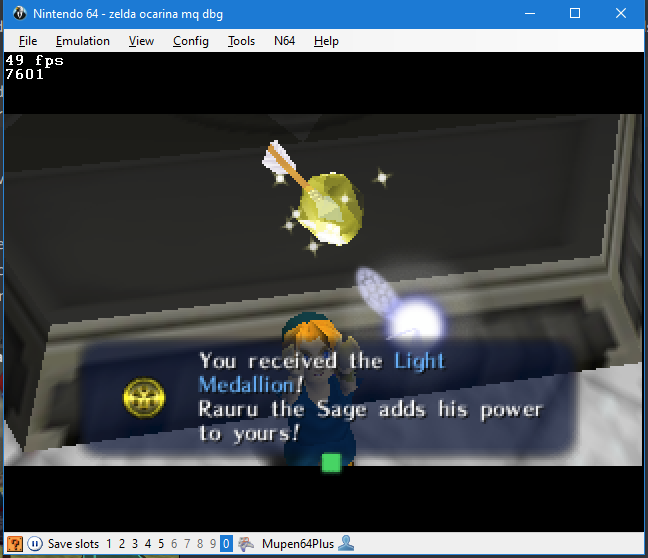 JacePlace made another huge find: The zelda_tool_scene folder contains early versions of many cutscenes.There& #39;s a ton to look through there, something I just found is that the old Light Arrow cutscene is identical, except for which textbox displays here: