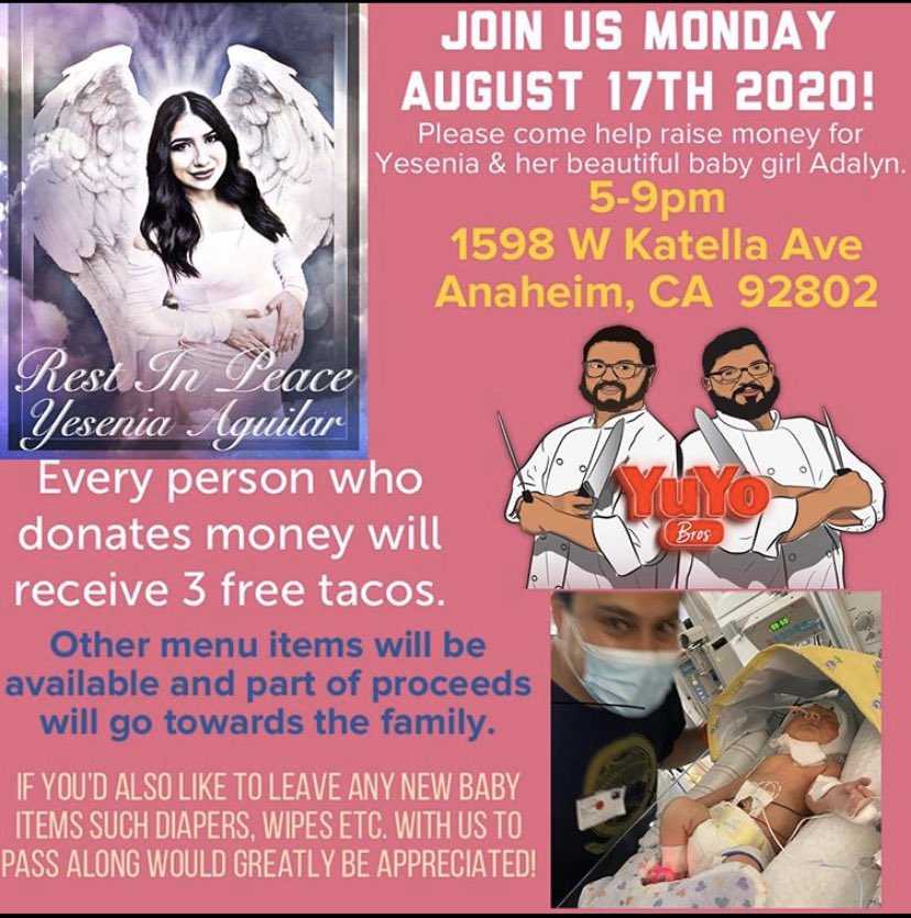 YuYoBros's tweet photo. A heartbreaking turn of events please join us as we try to raise as much as possible for this family. All donations of any kind are welcome, I understand schedules are busy if you can’t make it please reshare or click the go fund me bellow 

https://t.co/BZQ0usALmQ https://t.co/KmUTQuqsvJ