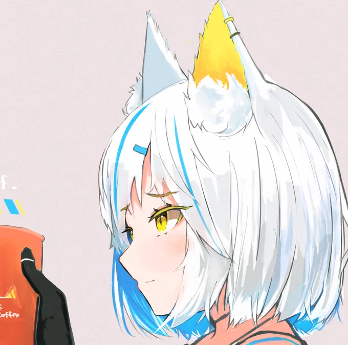 こんな顔してます、今