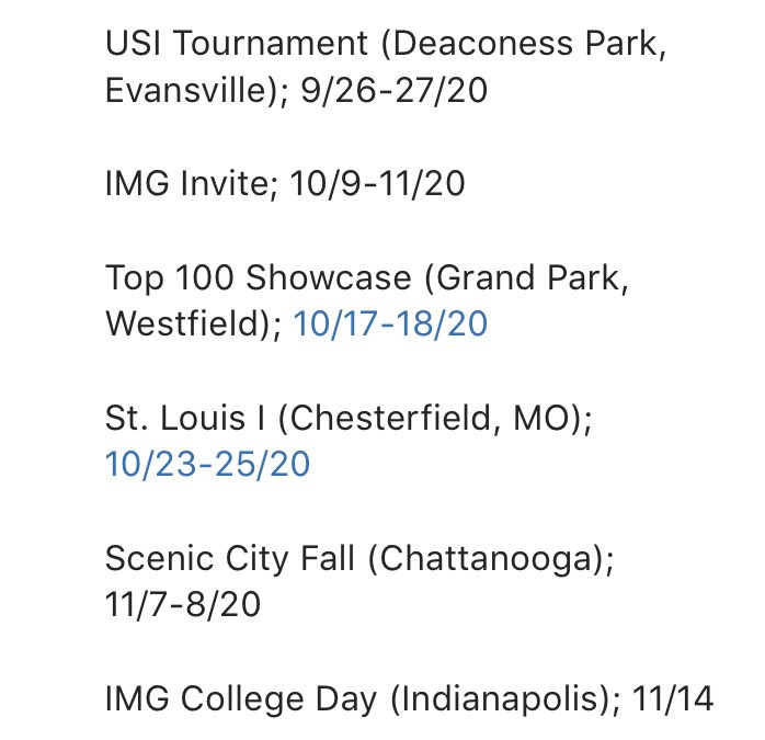 lacyysmithh3's tweet photo. οΏΌFall Schedule is done!!π₯
#MarianKnightsSB #IUPUISoftball #TU_Softball #ButlerSoftball #RedFlashSB #IndWesSoftball #PurdueSoftball #ValpoSoftball #BUPilotsSB #INMagicGoldBack https://t.co/HfJFgd899w