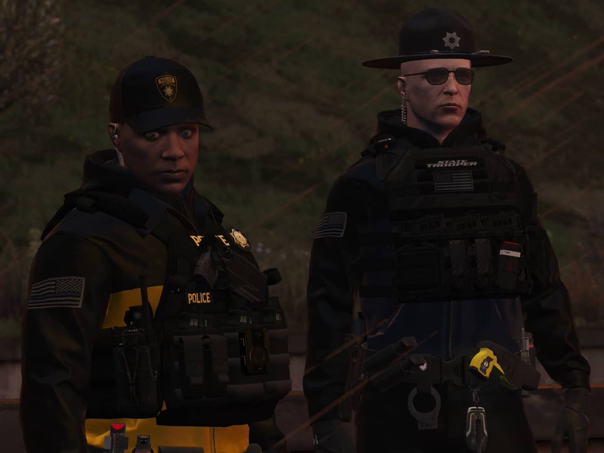 WavyStudios287's tweet photo. Scenes from a MVA call with ejection. Episode will be released tonight on Youtube, in a little bit.  #gtav #fivem #police https://t.co/IOXgwGY8mS