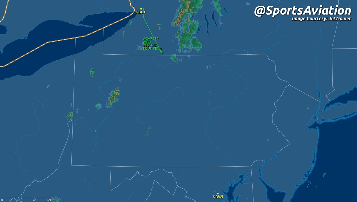 SportsAviation's tweet photo. ⚾️ Toronto Blue Jays (@BlueJays)
🆚 Baltimore Orioles (8/17-19) #Birdland
🗒️ #BlueJays with 3 @ O's, back 'home' for DH, then to TB!
‼️ Rare @JetTipNet arrival alert for #KBWI
✈️ ACA7032 | C-FJNX | A321
🛫 BUF - 9:12pm ET
🛬 BWI - 10:00pm ET
Track Here👉🏼: https://t.co/VyiF3dtu1X https://t.co/dLrexdrHhd
