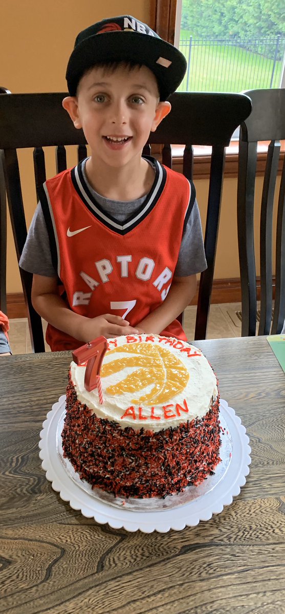 Heather46683166's tweet photo. Wishing the most amazing 7 year old a happy @Raptors birthday! A shoutout from his favourite team would put him over the edge! 🤞❤️🏀@Klow7 @pskills43 @npowell2404 #WeTheNorth https://t.co/78R76bloTn