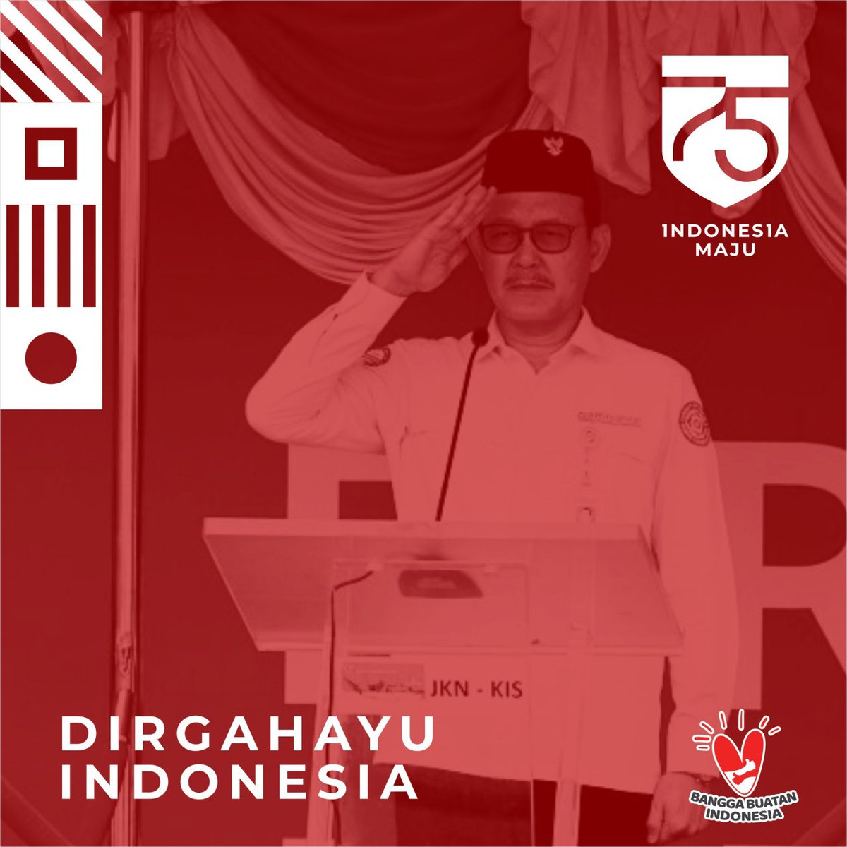 BPJSKesehatanRI's tweet photo. Dirgahayu Republik Indonesia

Marilah kita bergotong royong untuk mewujudkan masyarakat yang merdeka dari aspek kesehatannya melalui jaminan kesehatan yang dapat dirasakan oleh seluruh masyarakat.

Ket: Foto diambil sebelum pandemi Covid-19

#BPJSKesehatanRI
#BPJSmelayaniHUTRI75 https://t.co/xbNTA2br4I