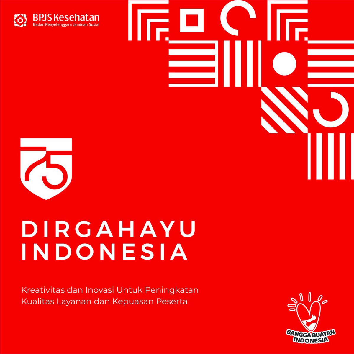 BPJSKesehatanRI's tweet photo. Dirgahayu Republik Indonesia

Marilah kita bergotong royong untuk mewujudkan masyarakat yang merdeka dari aspek kesehatannya melalui jaminan kesehatan yang dapat dirasakan oleh seluruh masyarakat.

Ket: Foto diambil sebelum pandemi Covid-19

#BPJSKesehatanRI
#BPJSmelayaniHUTRI75 https://t.co/xbNTA2br4I