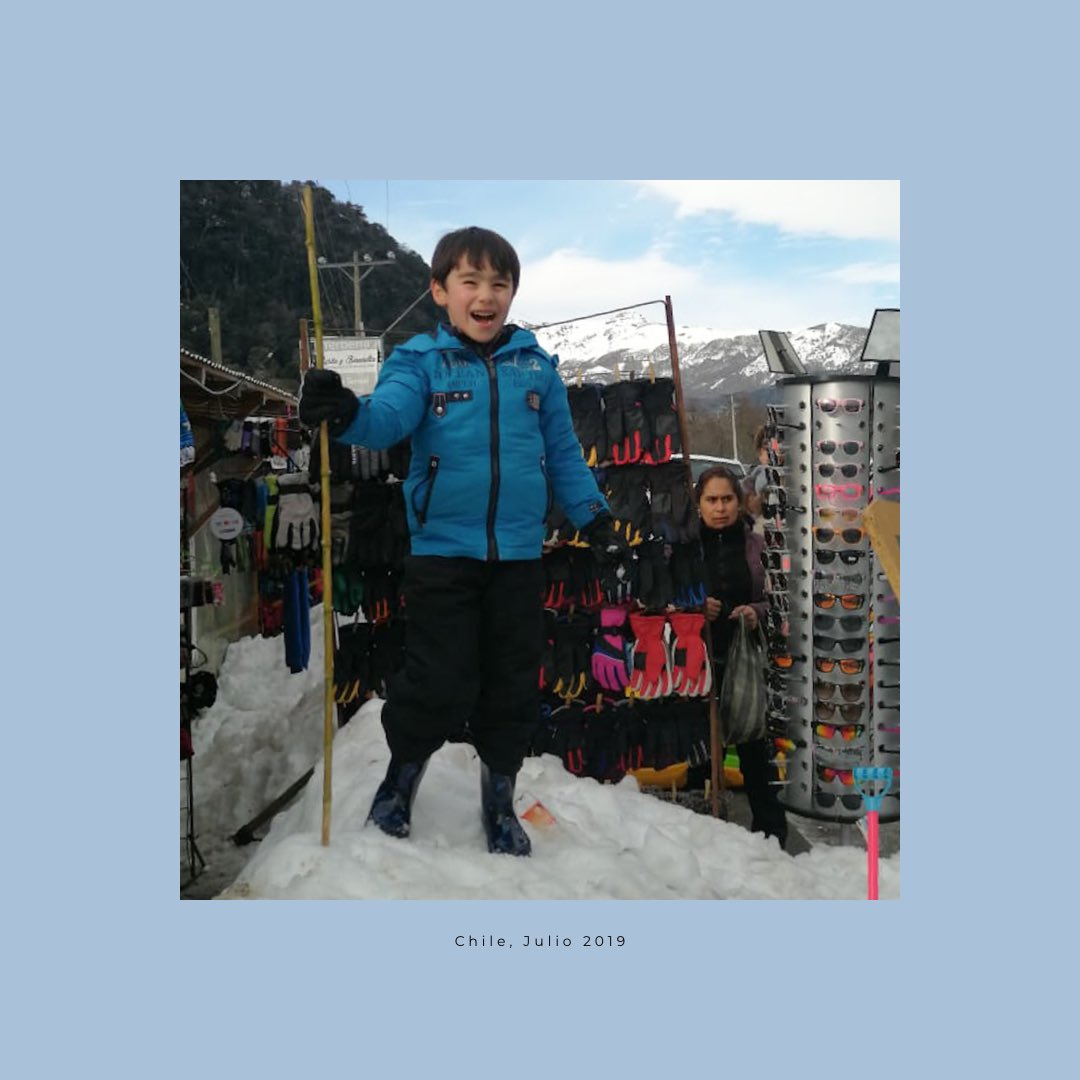 “Tus hijos no son tus hijos, son hijos e hijas de la vida, deseosa de sí misma. No vienen de ti, sino a través de ti, y aunque estén contigo, no te pertenecen" 🤍 Feliz día del niño Oliver Herrera #Chile