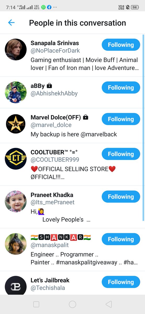 Kinjal__01's tweet photo. @manaskpalit @marvel_dolce @Its_mePraneet @H4X3R_Is_BacK @Magic05831753 @Techishala @NoPlaceForDark @AbhishekhAbby @COOLTUBER999 Done 🌈
#manaskpalitgiveaway 
Join @GoldQueenie4 @SJ_0016 @deora_gunjan @KpParmar98 @ChandelDevarshi https://t.co/yIlTsAIZzz