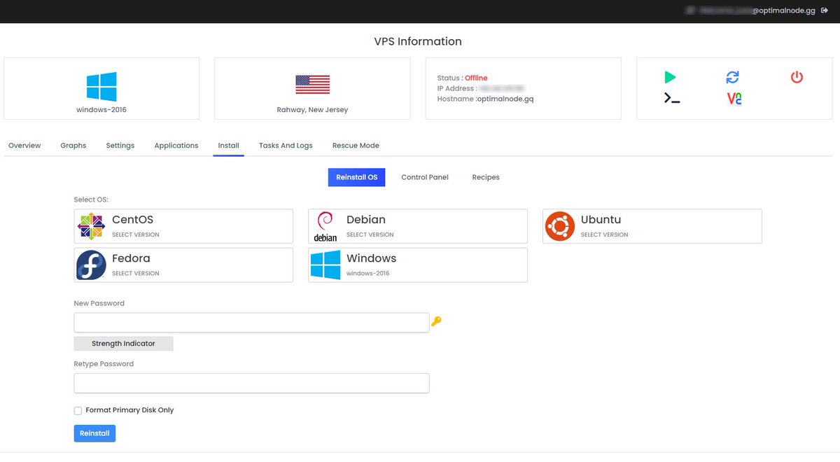 OptimalNode's tweet image. Nuevos Sistemas Operativos fueran añadidos a nuestro panel de VPS.

Dentro de poco se viene video tutorial de como instalar servidores de teamspeak ilimitados en nuestros VPS 👀