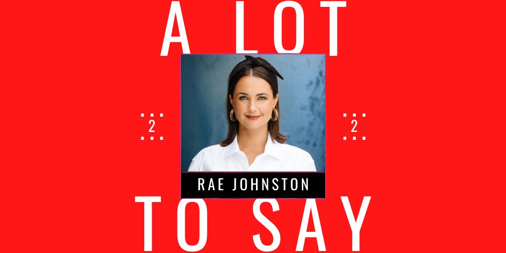 New: A LOT TO SAY PODCAST - Ep 2 ‘STEM-GAGEMENT’ feat <a href="/raejohnston/">Rae Johnston (she/her)</a> : Science &amp; Tech Editor <a href="/NITV/">NITV</a> Host @takeitblak Host <a href="/tsushow/">That Startup Show 🚀✨</a> We chat passion in careers, increasing diversity, mentorship for under-represented folk, pop culture storytelling + more
Ep: apple.co/3gY5MOW