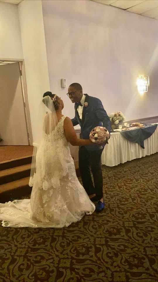 Love_Me_Nun's tweet photo. Yesterday I married my best friend; my forever love. 8.15.2020 was one for the books! #OnceUponaThompson #TheThompsonsHaveArrived #BlackLove #Married #ForeverLove πβ€οΈπ https://t.co/y5Vzu6uwio