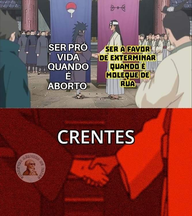 Esta é uma hipocrisia que os fãs de Naruto sempre cometem