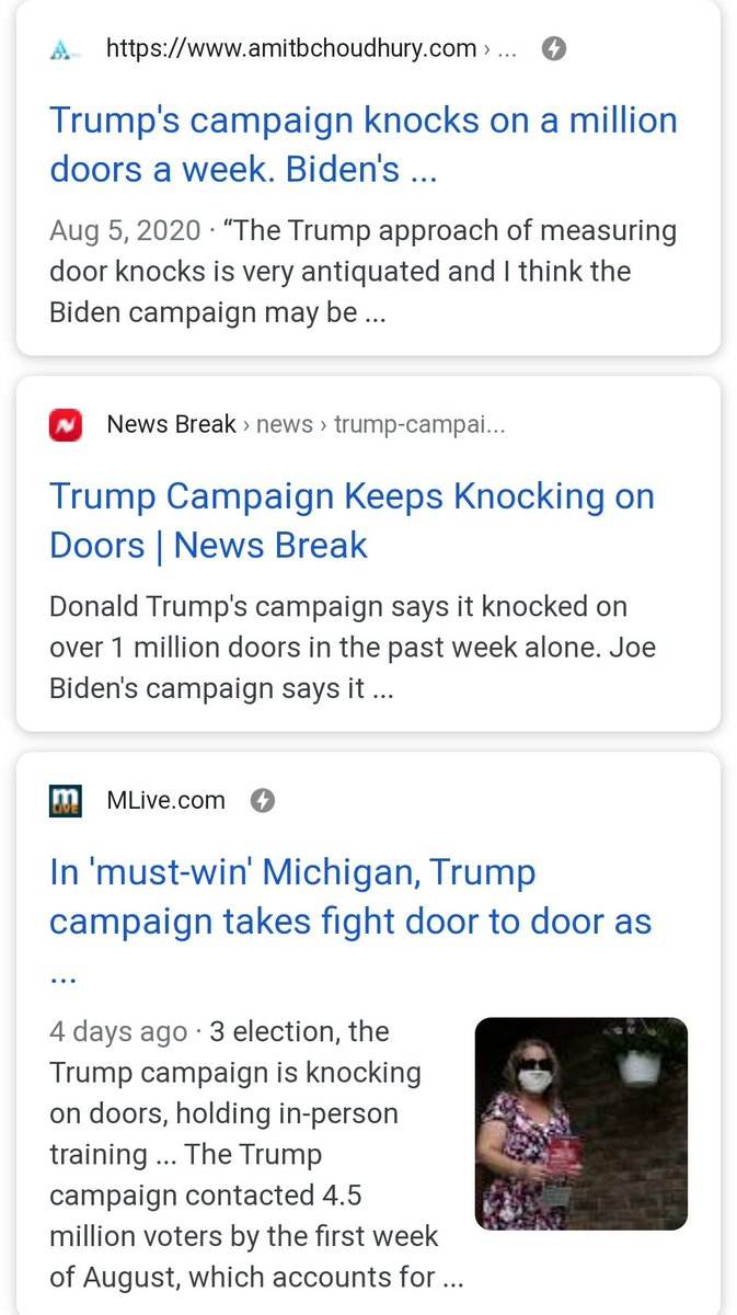 And as far as the rest of the media goes check this out. ALL these media outlets either fell for the campaign & RNC's lies, or dutifully repeated them. This is the FIRST PAGE ONLY of a search.The  @GOP has become the largest grifter organization in US history. <fin>