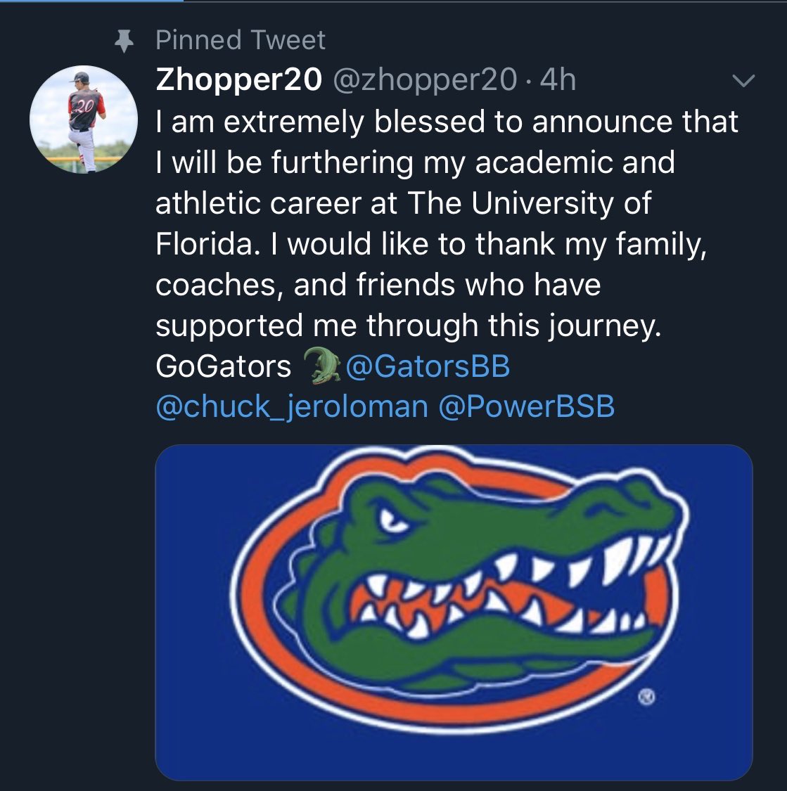 MikeSmalley23's tweet photo. Days like today make all the hours of hard work coaching worth it, after 7 hours in the sun at @PowerBSB tryouts, two of your guys commit to great schools and baseball programs. I’m going to bed happy tonight! And there’s a bunch more on the way!! https://t.co/wnWgkz0fnB