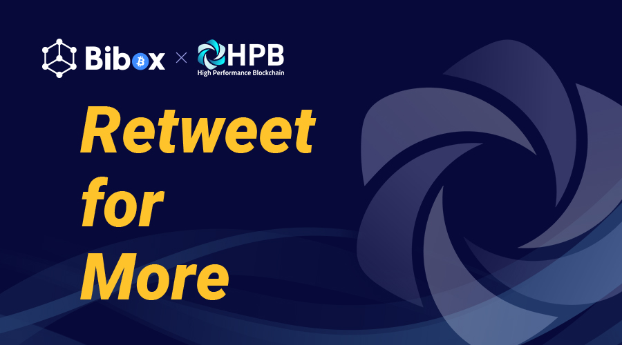 From 6 PM 8/15/2020 to 6 PM 8/22/2020 (GMT+8) Users can claim 20 HPB if 1⃣Follow @Bibox365 and @HPB_Global on twitter 2⃣Retweet the designated HPB tweet 3⃣comment your UID 4⃣tag 2 friends and have them comment Details: bibox.zendesk.com/hc/en-us/artic…