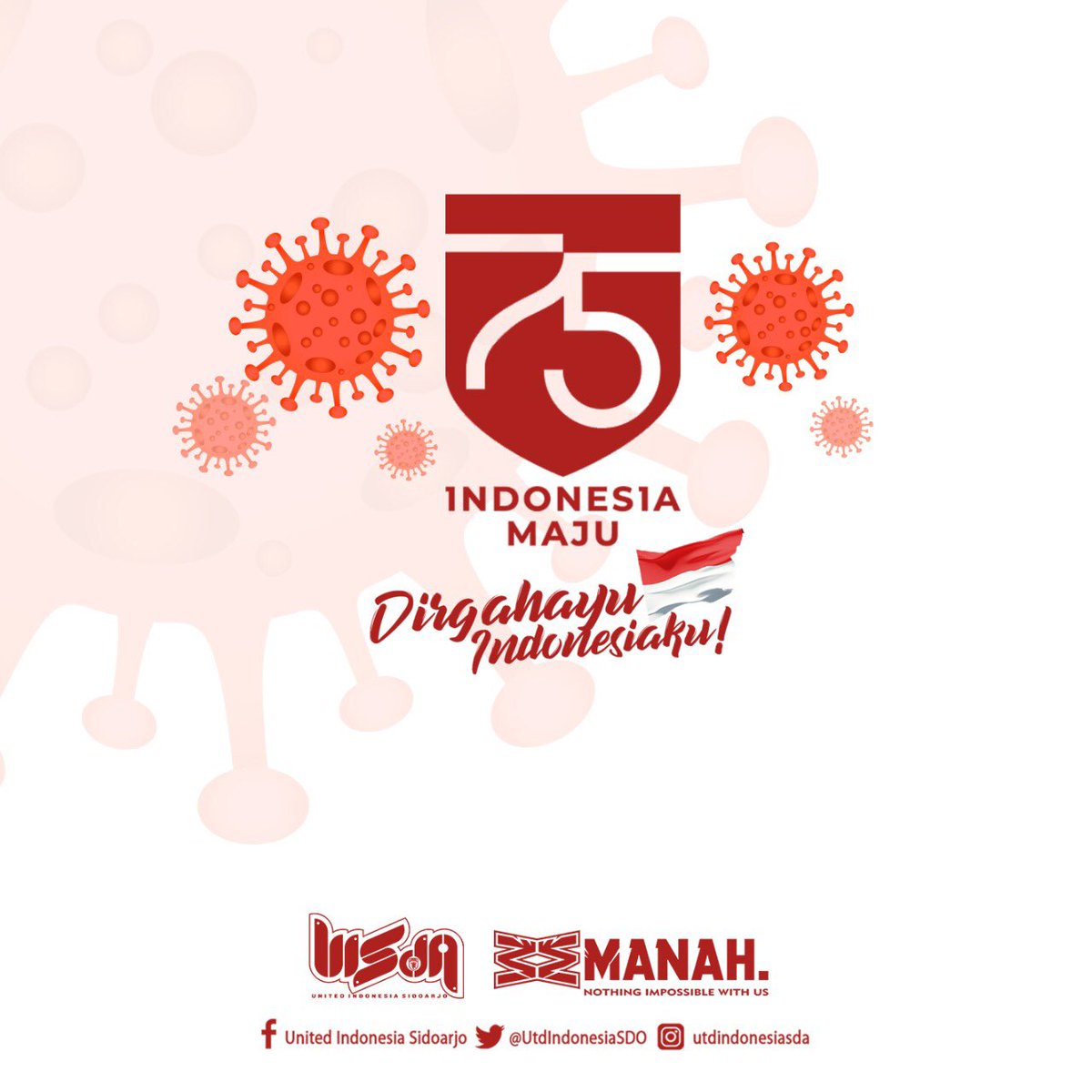 Dirgahayu Republik Indonesia ke-75
.
#Indonesia
#HUTRI75
#UISDA