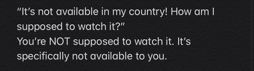 Debunking stupid no-arguments against piracy thread.The point of internet is to make all kind of information available to people.around the world, the point is to surpass barriers of time and space. Doing otherwise denies progress and you're using internet wrong.