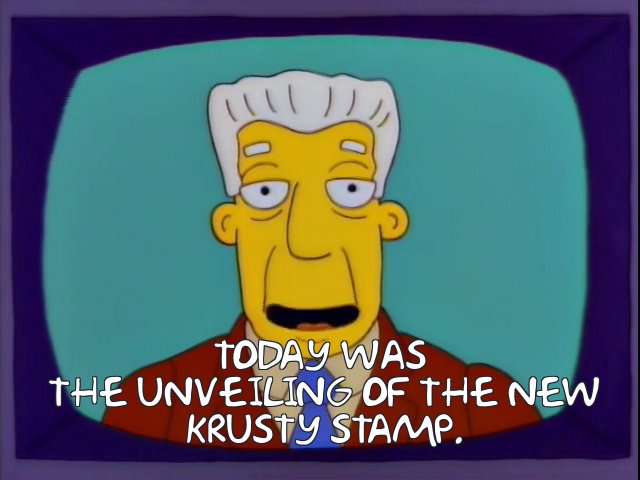 dailysimpsons's tweet image. #BuyStamps #SaveThePostalService #TheSimpsons
