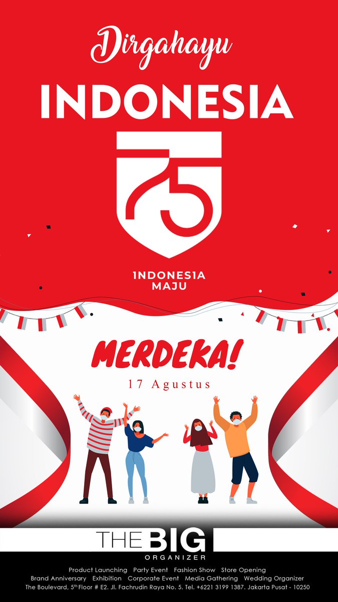Selamat Hari Kemerdekaan Republik Indonesia yang ke-75 ❤

Dirgahayu Republik Indonesia 🇮🇩 

MERDEKA !