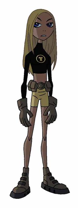 2 pic. Ever'body talkin' #Ben10, TeenTitans Terra is the GOAT #teentitans #CartoonNetwork #trending #comics