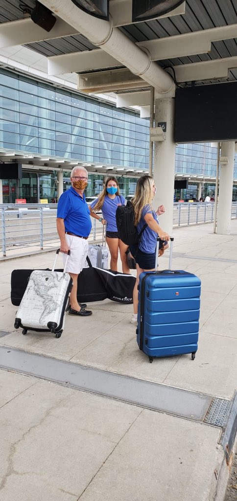 Landed in Gainesville. <a href="/UF/">FLORIDA</a> here comes a Canadian freshman!
