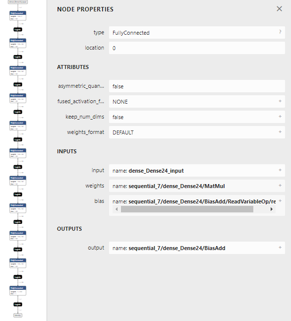 rocksetta's tweet image. LOL. It never occured to me to click on the output of a #tensorflowLite model using #netron. Shows up in the browser. You can click on almost everything to find out more information about the model. #MachineLearning #deeplearning.