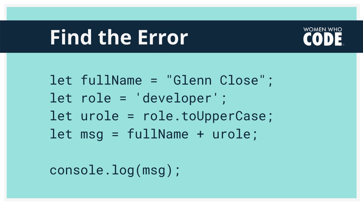 Can you find the error? 
#code #programmar