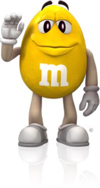 carter hambley on X: immaculate himbo energy radiating from the yellow  m&m. i just know this dumb little candy has a massive dong and no clue  how to use it  /