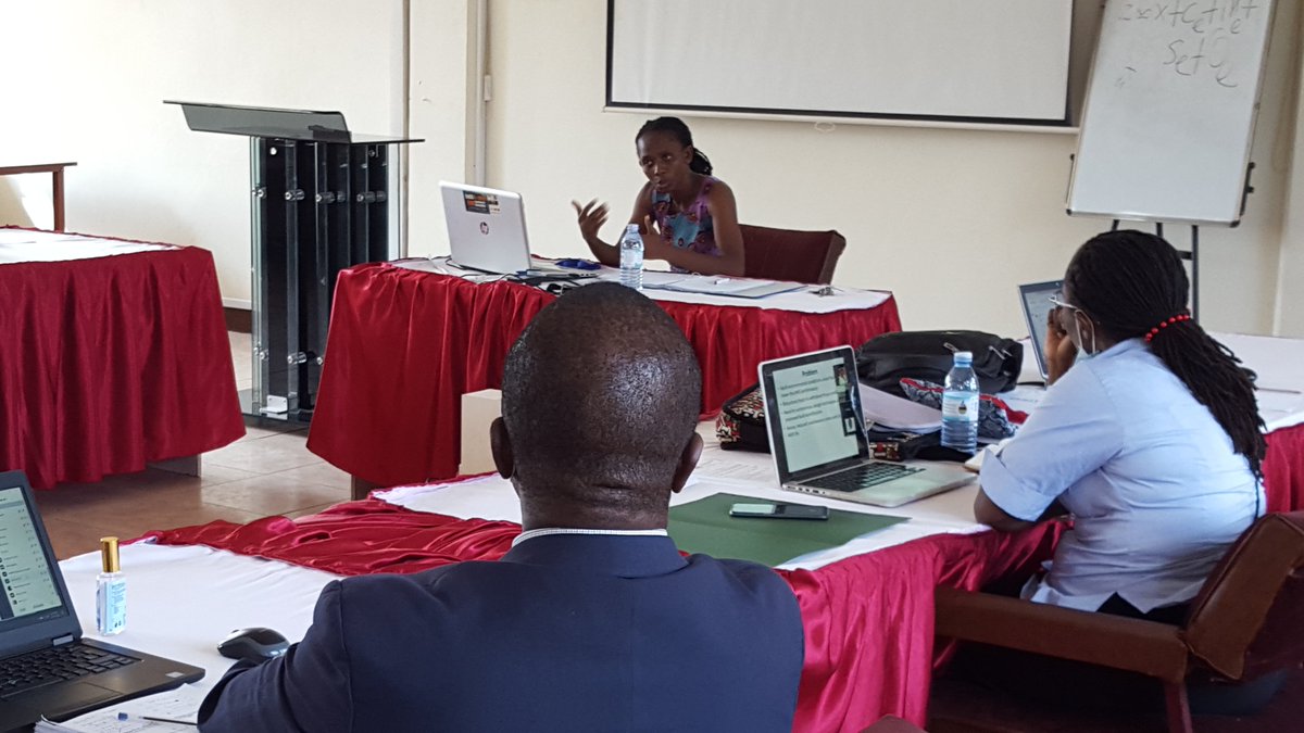 Ms. Mary Nsabagwa defends her PhD thesis "Design techniques for a robust wireless sensor network-based automatic weather station network" <a href="/MakCoCIS/">Makerere University CoCIS</a> <a href="/wimeaict/">WIMEA-ICT</a> <a href="/DICTSMakerere/">Directorate For ICT Support - Makerere University</a> @MakerereU <a href="/MakCEDAT/">Makerere University CEDAT</a> <a href="/tuhaiserobert/">Robert Tuhaise</a>