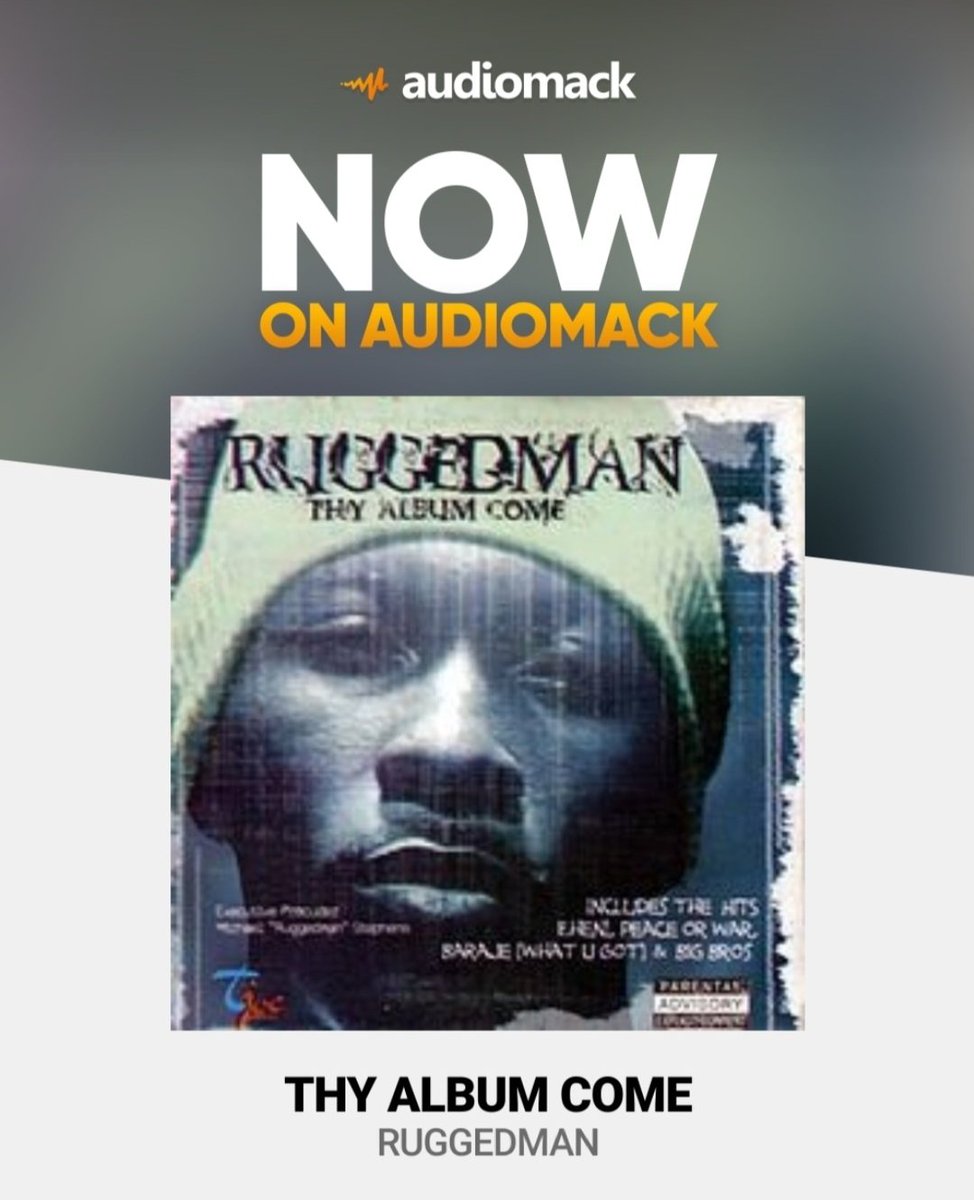 RuggedyBaba's tweet photo. Good morning twitfam.
The Begining!
For the real Ruggedman fans/friends and family who have been asking me about the classic "Thy Album Come" album. To download click https://t.co/TKnpsqhzL7
Or click the link in my bio to get it.
#SituationEpComingSoon https://t.co/7S6c8e0mSR