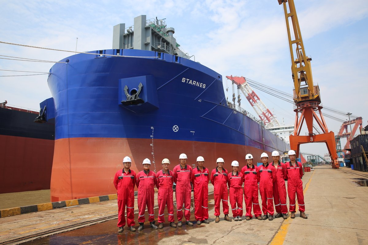 CSL-Hartmann Take Delivery of First Joint Venture Newbuild, MV Starnes
vesselfinder.com/news/18837-CSL… #Starnes #CSLGroup #Hartmann #ChengxiShipyard #SelfUnloadingShip
