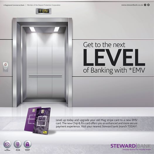 tncybertechbank's tweet photo. Visit your nearest Steward Bank branch or Agent today and switch to a new upgraded EMV Chip and PIN card. 

The Chip and PIN card offers you a more secure and enhanced banking experience.
Level up today!

https://t.co/DwCOahsHaG https://t.co/t7L3cInJp0