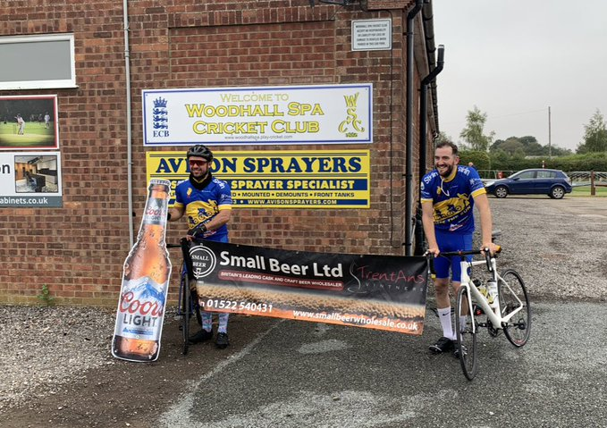 A massive congratulations to our Warehouse Manager <a href="/carlstubbs92/">Carl Stubbs</a> and his good mate <a href="/WillTaylorr_92/">Will Taylor</a> for completing their epic #chasethesun challenge yesterday around #Lincolnshire 
We were delighted to be able to sponsor them.
#welldone #charity