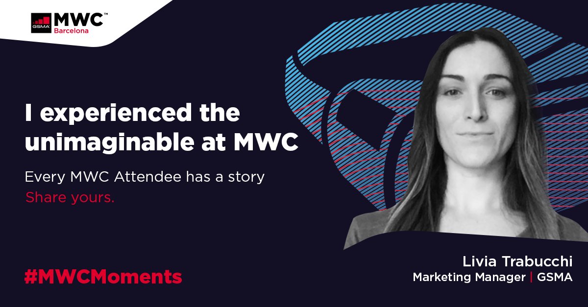 We're on a journey to #MWC21, celebrating your stories from years past. Read #GSMA's <a href="/WildenLivia/">Livia Trabucchi</a>'s #MWCMoments story and share yours 👉 gsma.at/2Y2MosL