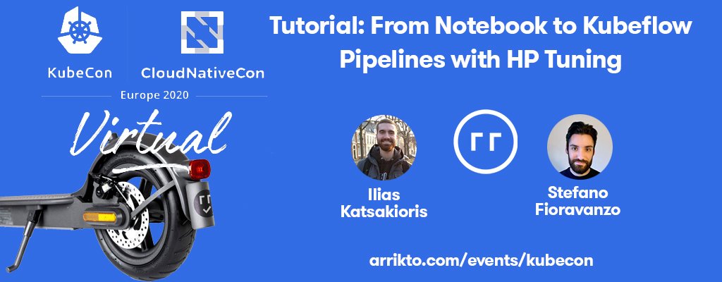 Are you using #kubeflow? Want an easy way to convert code to pipelines without building docker images and writing KFP DSL? Check out <a href="/sfioravanzo/">Stefano Fioravanzo</a> and Ilias Katsakioris' #kubecon session today at 3pm CEST / 9am ET / 6am PT

#ml #aiml #noyaml