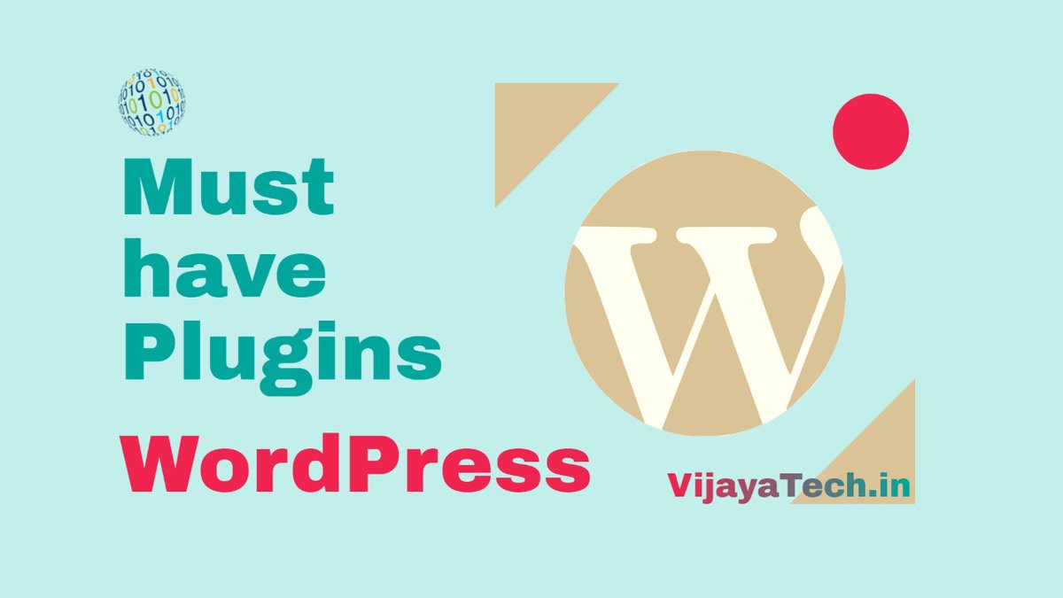 vijayatechlabs's tweet image. There are tons of plugins (free and premium) available for you to download and install, but you should start somewhere to know about some best plugins.

Here we list &amp;amp; brief about the must-have plugins for any WordPress site

vijayatech.in/must-have-plug…

#musthaveplugins #wpplugins