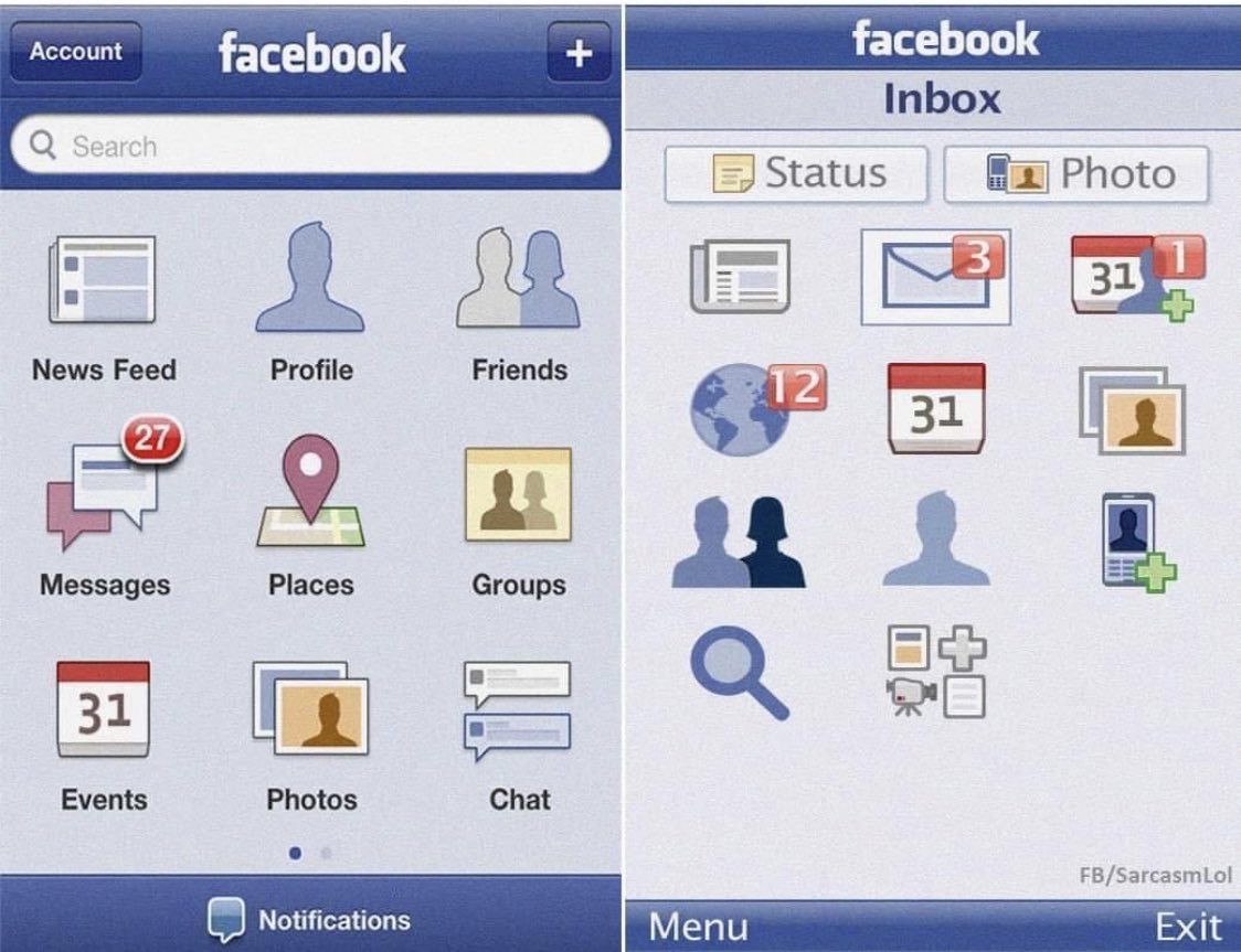 Retweet if you are from this generation of Facebook