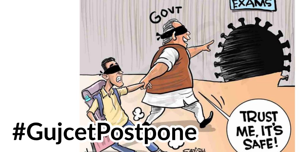 MaheshS01639132's tweet photo. #GujcetPostpone https://t.co/AFxXxIy3vt