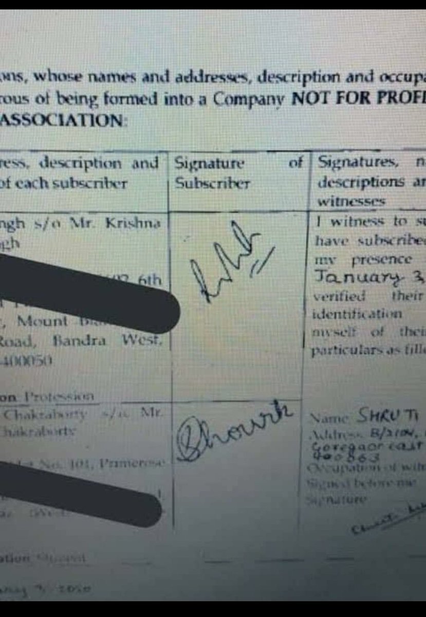 rinky280297's tweet image. #SCMoniteredCBI4SSR
Forensic Department  confirmed that all the signatures on #Sushant&apos;s Company papers are Forged.

#SCMonitoredCBIForSSR👇👇👇
#jyoti_spartans