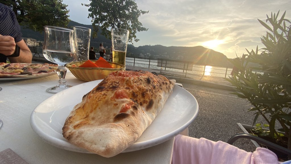 PaulHurst2020's tweet photo. Our last night in Como. We are now off to the airport. I’ve had an amazing time, although I’m looking forward to getting back to see Mrs H, kids and the dogs! #Morning #BackToBlighty 💙 https://t.co/t3QK9VnUCm
