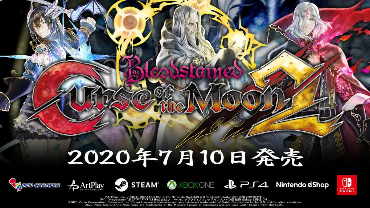 TokyoSmashBeef's tweet photo. Hey gamers, Stream of the day part two.
 Bloodstained Curse of the moon 2. Now playing the second playthrough. Be careful with spoilers! This game is sooo much fun. 
 https://t.co/uuQzn6DbYl https://t.co/P7f90HhGIh https://t.co/nwLOTYuU7W