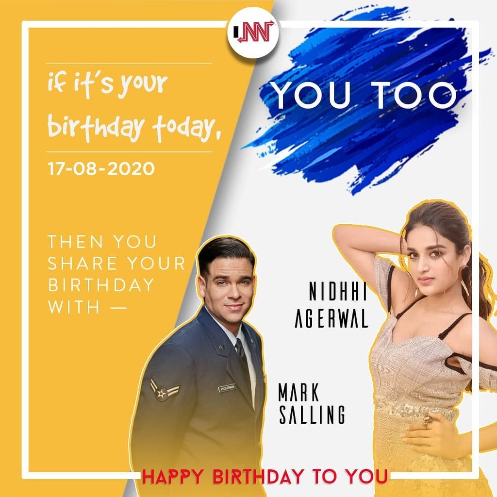 innfinity2's tweet photo. Share with someone who was born on this day🎂
@nidhhiagerwal #marksalling #youtoo #innfinity #RealWalaCasual https://t.co/Djvfdao993 https://t.co/uFEhvO7NzE