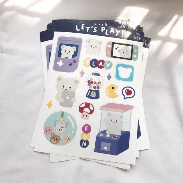♡ by nee - polco stickers and sticker sheets https://shopee.co.id/nasywaazz?smtt=0.0.9