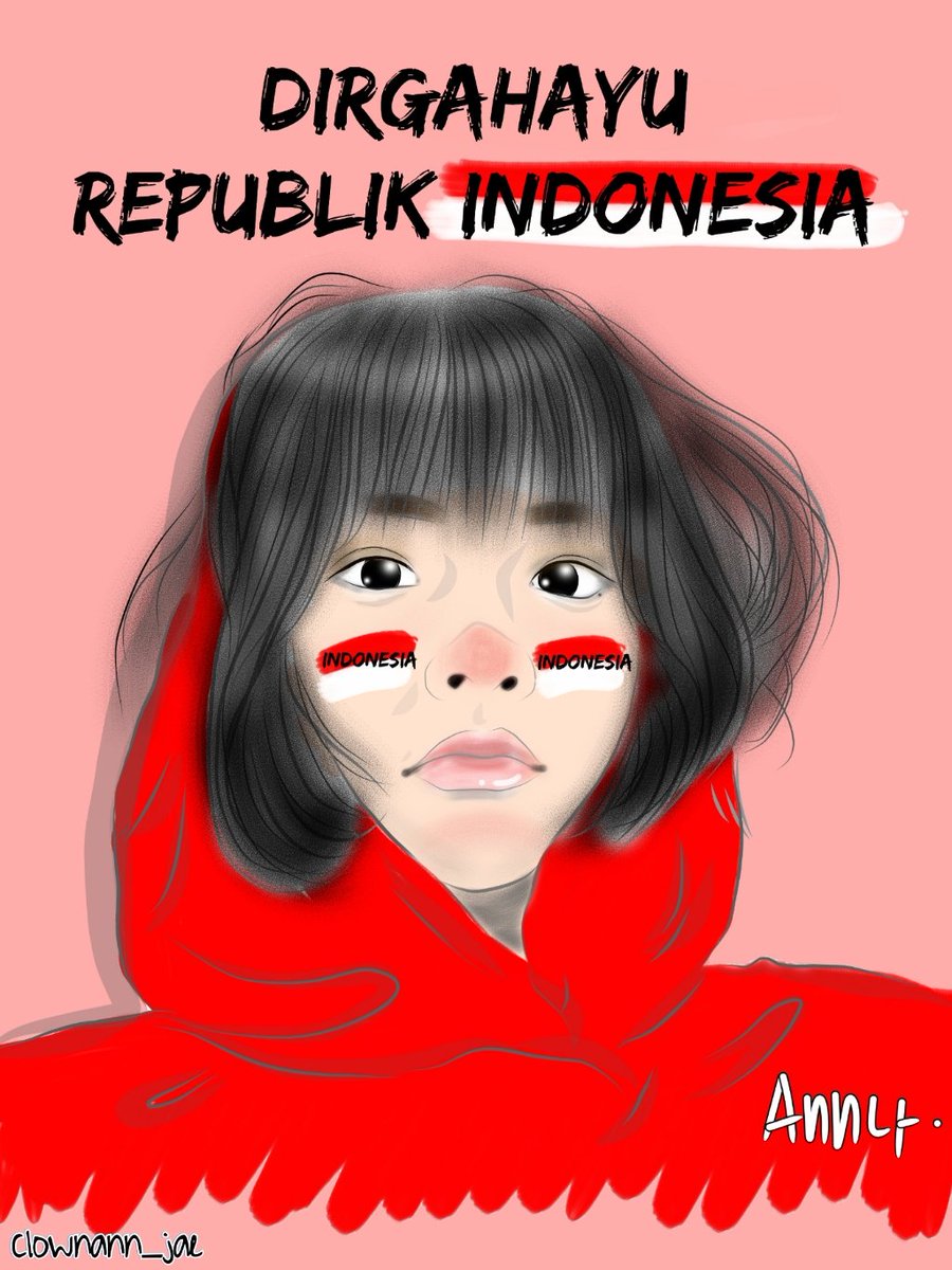 Clownann_jae's tweet photo. 200817

"Happy Indonesian Independence day!! 🇮🇩✨"

#dirgahayuindonesia
#RI75  #HUTRI75 #Art #artidn #INDONESIA #SekaliMerdekaTetapMerdeka https://t.co/6CoOpN8Y02