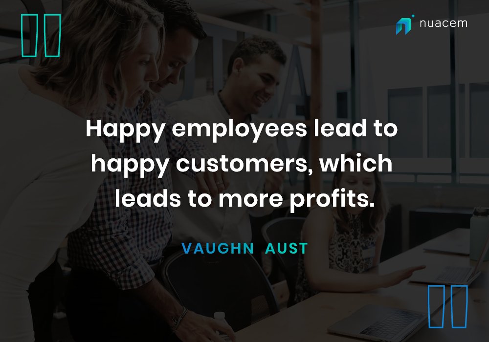 nuacemai's tweet image. Employee and customer satisfaction are the key pillars for any business to stand.

#conversationalai #conversationalAutomation #automation #intelligentautomation #aiml  #ai #machinelearning #artificialintelligence  #nuacem #nuacemai #customer #Employee #business