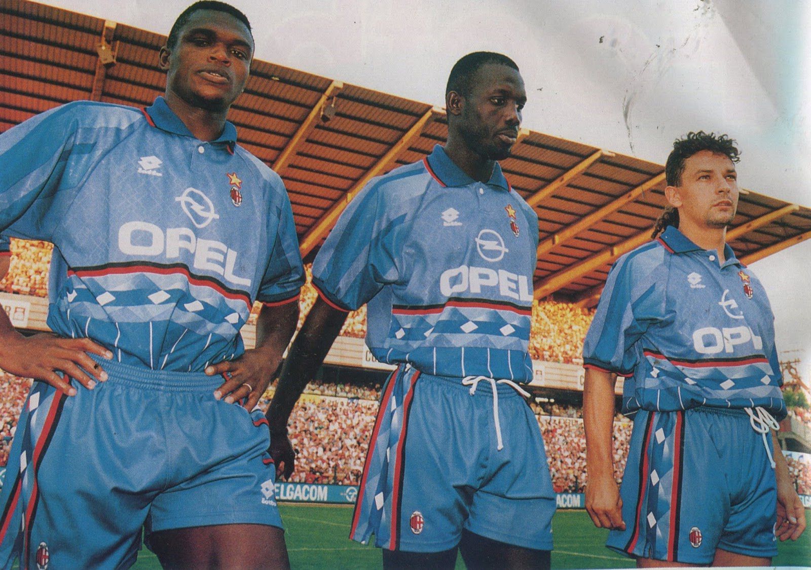 Ac milan store blue kit