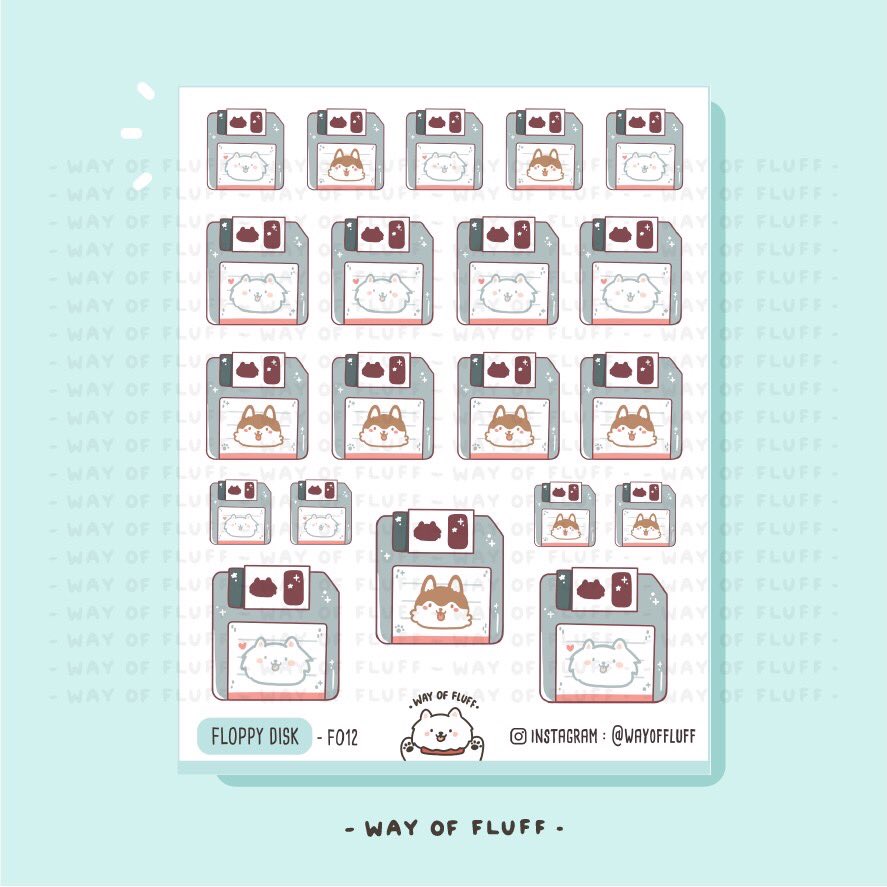 ♡ way of fluff - planner / bujo stickers https://shopee.co.id/pieceoffluffy?smtt=0.0.9