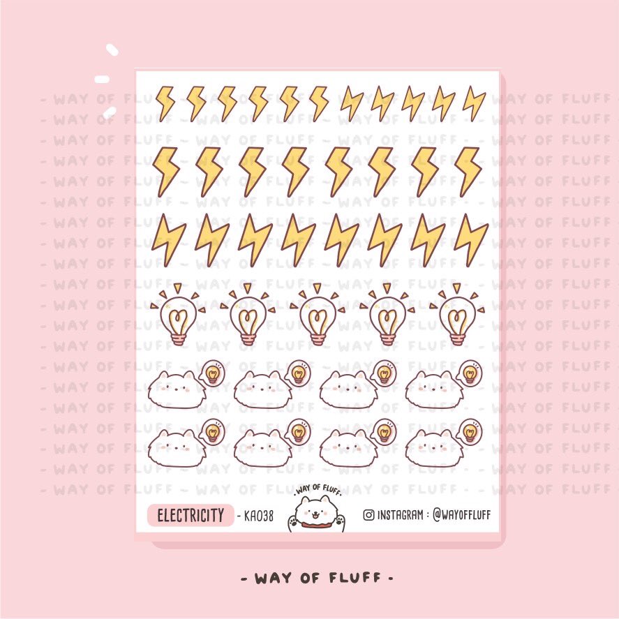 ♡ way of fluff - planner / bujo stickers https://shopee.co.id/pieceoffluffy?smtt=0.0.9