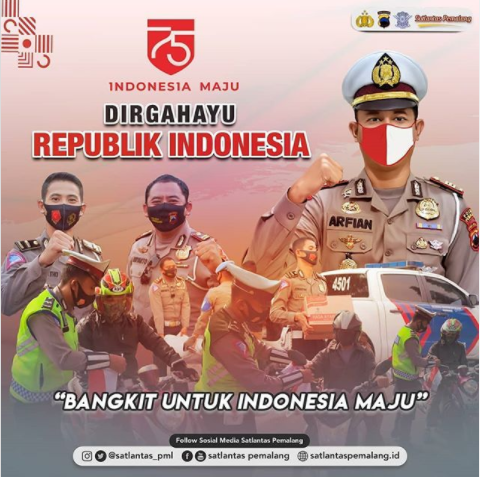 KEMERDEKAAN BUKAN SEBUAH HADIAH YANG DENGAN CUMA-CUMA DIBERIKAN PARA PENJAJAH.
TAPI DI SANA ADA DARAH PERJUANGAN PARA PAHLAWAN.
#StopPelanggaranStopKecelakaanKeselamatanUntukKemanusiaan
instagram.com/p/CD-opIFJ83s/